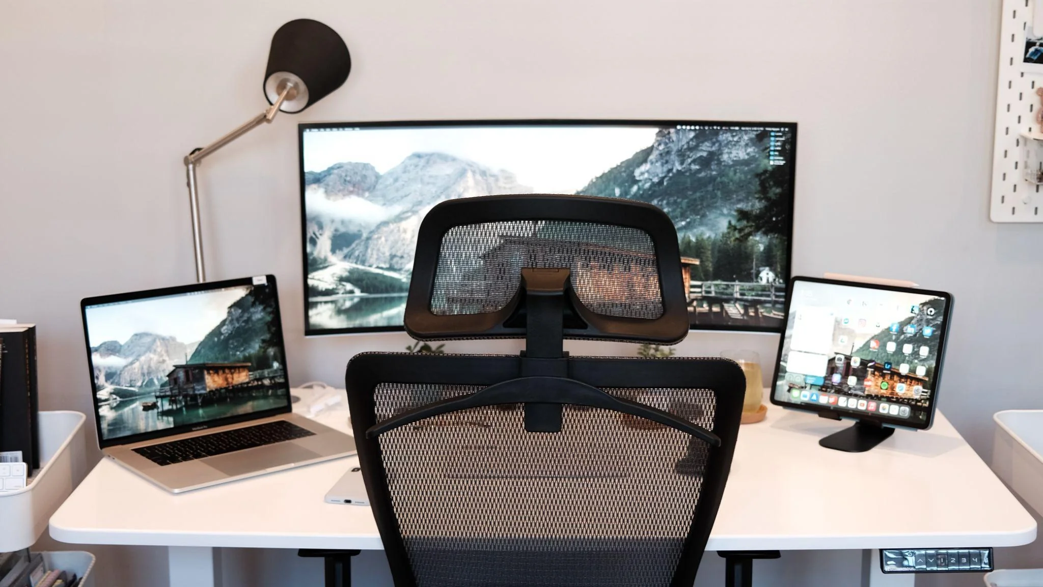 Professional development workspace